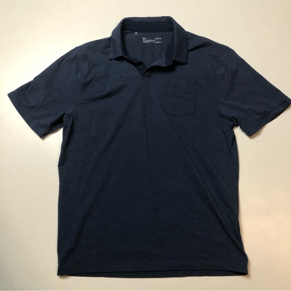 Under Armour Other - Under Armour Loose Fit Heatgear Golf Shirt Mens Large Polo